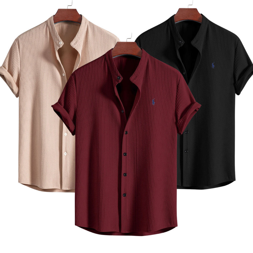 [1 acheté, 3 offerts] Polo de luxe à col