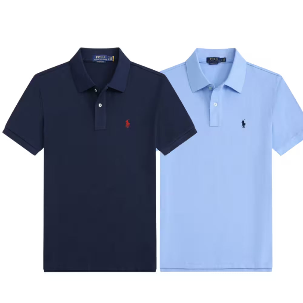 [1 kaufen, 2 erhalten] Klassisches Luxus-Poloshirt
