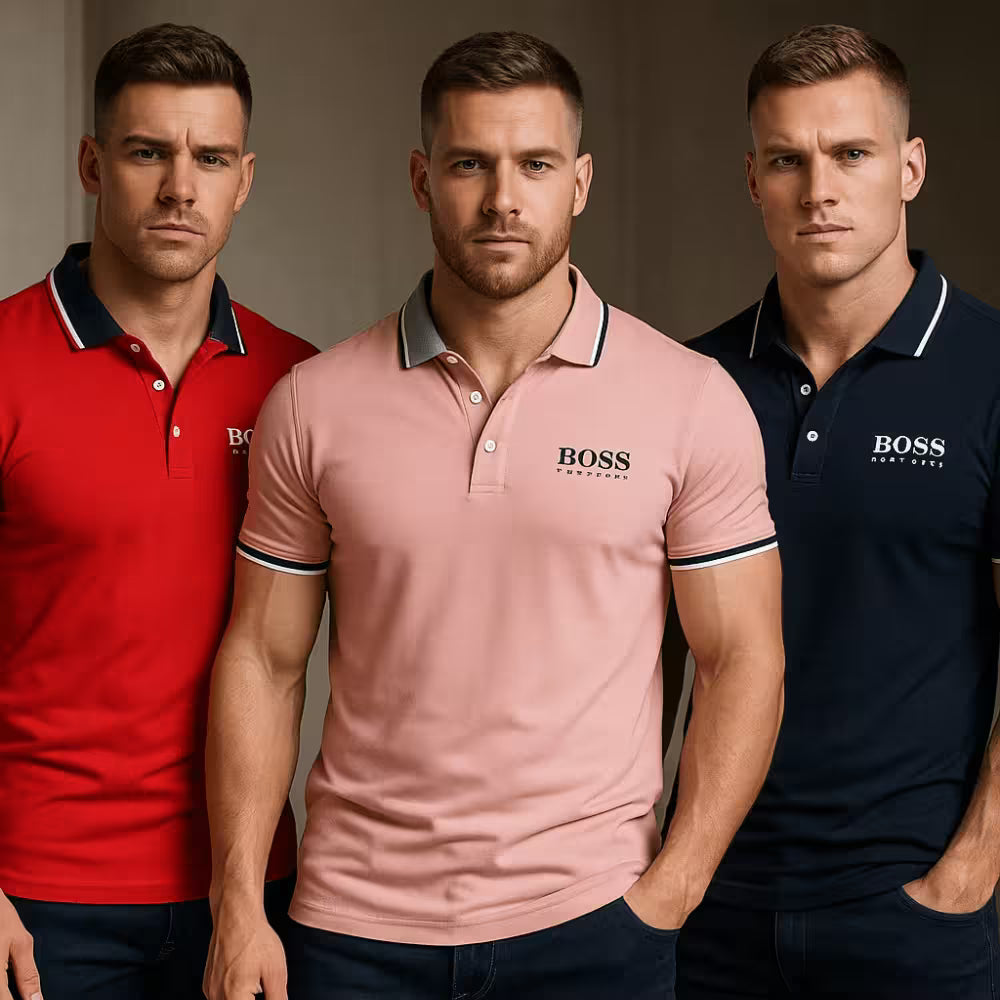 Kit Luxury Polo Collar Shirt (Buy 1, Get 3 Free)